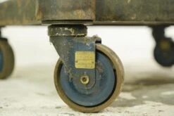 Antique Rolling 37.5 In. Steel Turtle Table Factory Cart -OGT Sale Store q286815 07