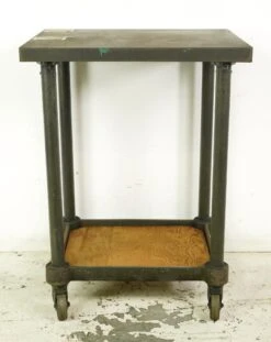 Antique Rolling 37.5 In. Steel Turtle Table Factory Cart -OGT Sale Store q286815 08