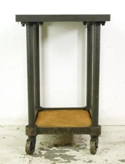 Antique Rolling 37.5 In. Steel Turtle Table Factory Cart -OGT Sale Store q286815 09