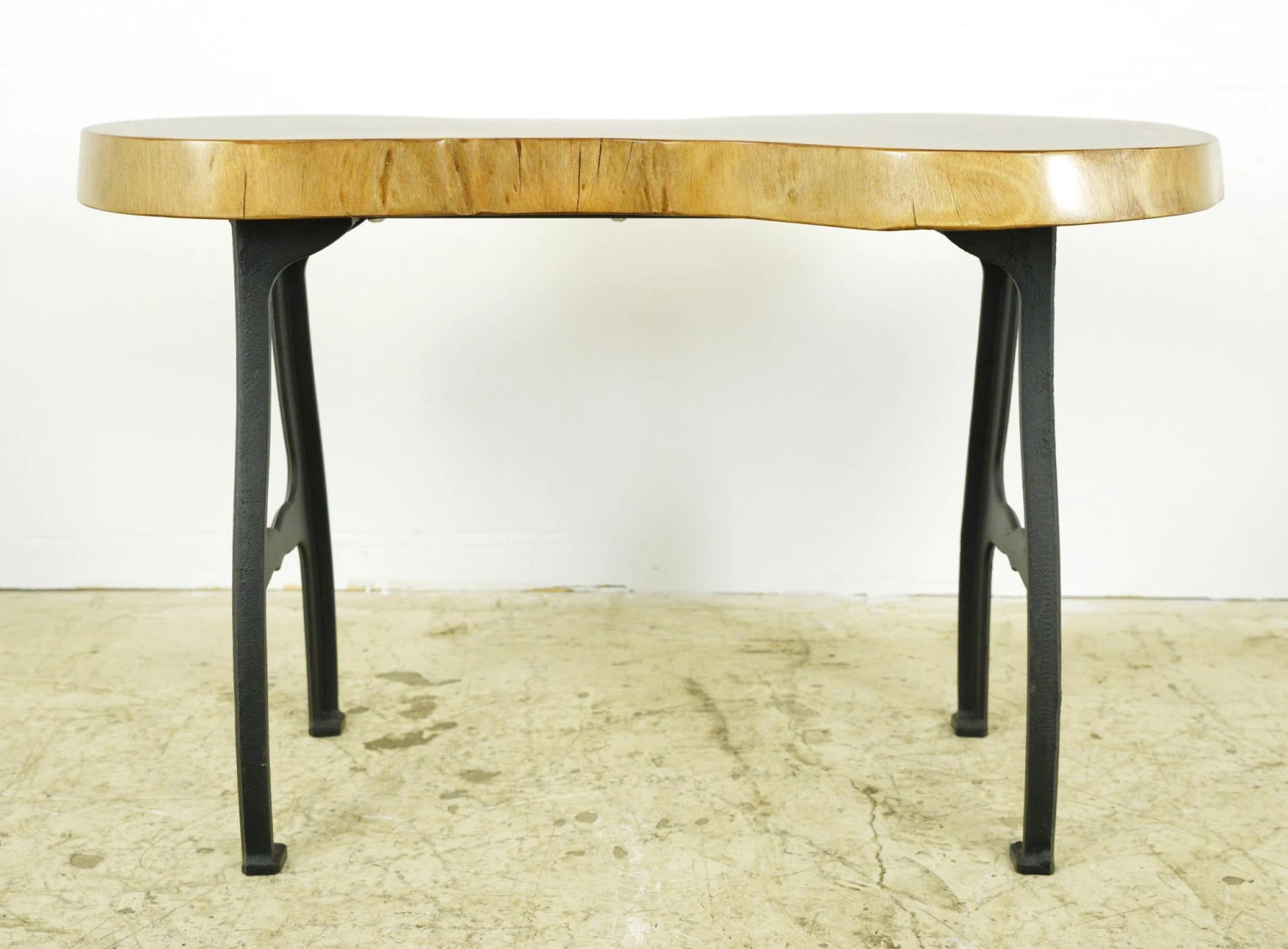 Handcrafted 35.625 In. Live Edge Mahogany Wafer Bench 10 Handcrafted 35.625 In. Live Edge Mahogany Wafer Bench - Image 8