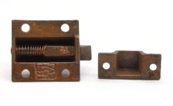 Antique 2.125 In. Aesthetic Cast Iron Cabinet Latch 9 Antique 2.125 In. Aesthetic Cast Iron Cabinet Latch -OGT Sale Store q286831 04