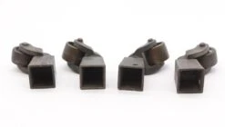 Set Of Four Brass Cup Swivel Wheeled Casters 9 Set Of Four Brass Cup Swivel Wheeled Casters -OGT Sale Store q286852 04