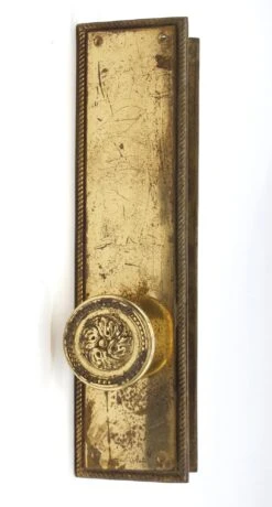 Vintage Concentric Polished Brass Passage Door Knob Set 9 Vintage Concentric Polished Brass Passage Door Knob Set -OGT Sale Store q286875 04