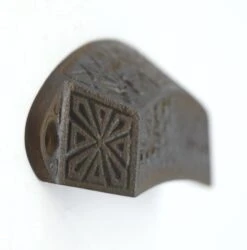 Pair Of Antique 4 In. Aesthetic Cast Iron Bin Pulls 10 Pair Of Antique 4 In. Aesthetic Cast Iron Bin Pulls -OGT Sale Store q286887 04