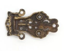 Antique 3.625 In. Victorian Bronze Offset Ice Box Hinge 9 Antique 3.625 In. Victorian Bronze Offset Ice Box Hinge -OGT Sale Store q286945 04