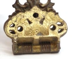Antique 3.875 In. Victorian Bronze Offset Ice Box Hinge 11 Antique 3.875 In. Victorian Bronze Offset Ice Box Hinge -OGT Sale Store q286946 05