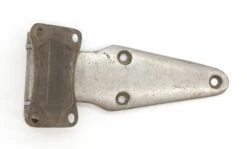 Vintage 7.5 In. Nickel Plated Brass Offset Ice Box Door Hinge 12 Vintage 7.5 In. Nickel Plated Brass Offset Ice Box Door Hinge -OGT Sale Store q286950 04