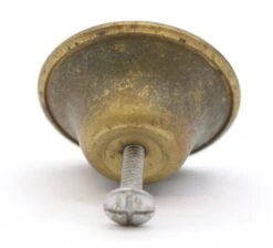 Mid Century 1.5 In. Concave Brass Plated Steel Cabinet Drawer Knob 11 Mid Century 1.5 In. Concave Brass Plated Steel Cabinet Drawer Knob -OGT Sale Store q286979 04