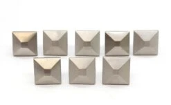 Vintage 1.25 In. Brushed Nickeled Brass Cabinet Knob 12 Vintage 1.25 In. Brushed Nickeled Brass Cabinet Knob -OGT Sale Store q286980 05