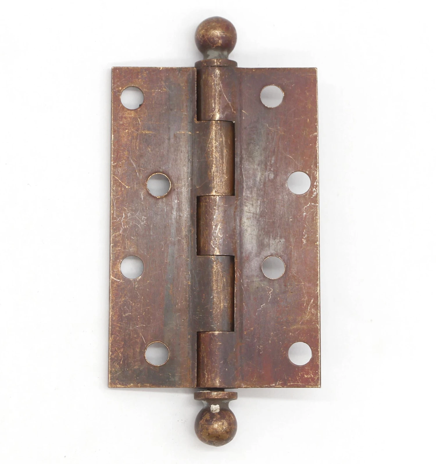 Vintage 4 X 2.625 Russwin Bronze Ball Tip Door Hinge 7 Vintage 4 X 2.625 Russwin Bronze Ball Tip Door Hinge - Image 5