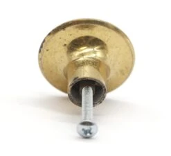 Pair Of Vintage 1.5 In. Polished Brass Cabinet Drawer Knobs 13 Pair Of Vintage 1.5 In. Polished Brass Cabinet Drawer Knobs -OGT Sale Store q287009 06