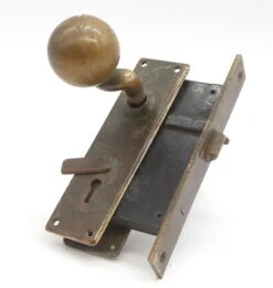 Antique Classic Bronze Ball Passage Door Knob Set 14 Antique Classic Bronze Ball Passage Door Knob Set -OGT Sale Store q287014 05