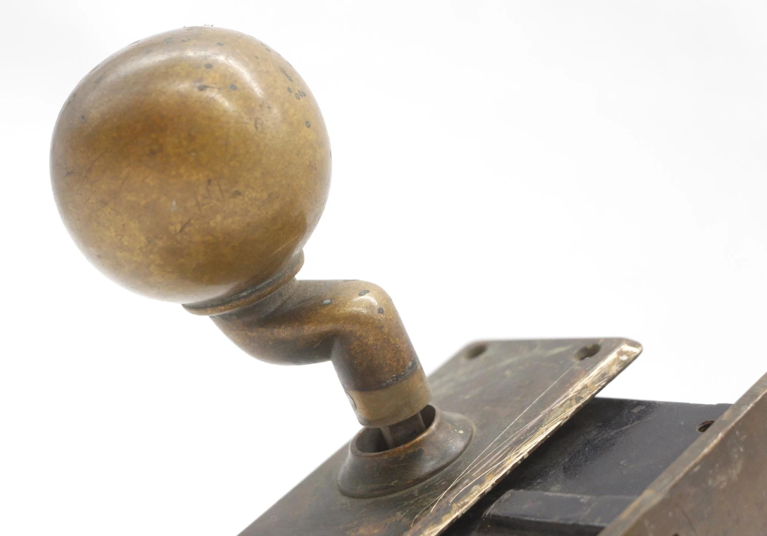 Antique Classic Bronze Ball Passage Door Knob Set 8 Antique Classic Bronze Ball Passage Door Knob Set - Image 6