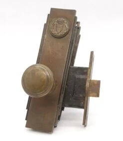Philadelphia Civic Center Art Deco Bronze Door Knob Set 18 Philadelphia Civic Center Art Deco Bronze Door Knob Set -OGT Sale Store q287015 06