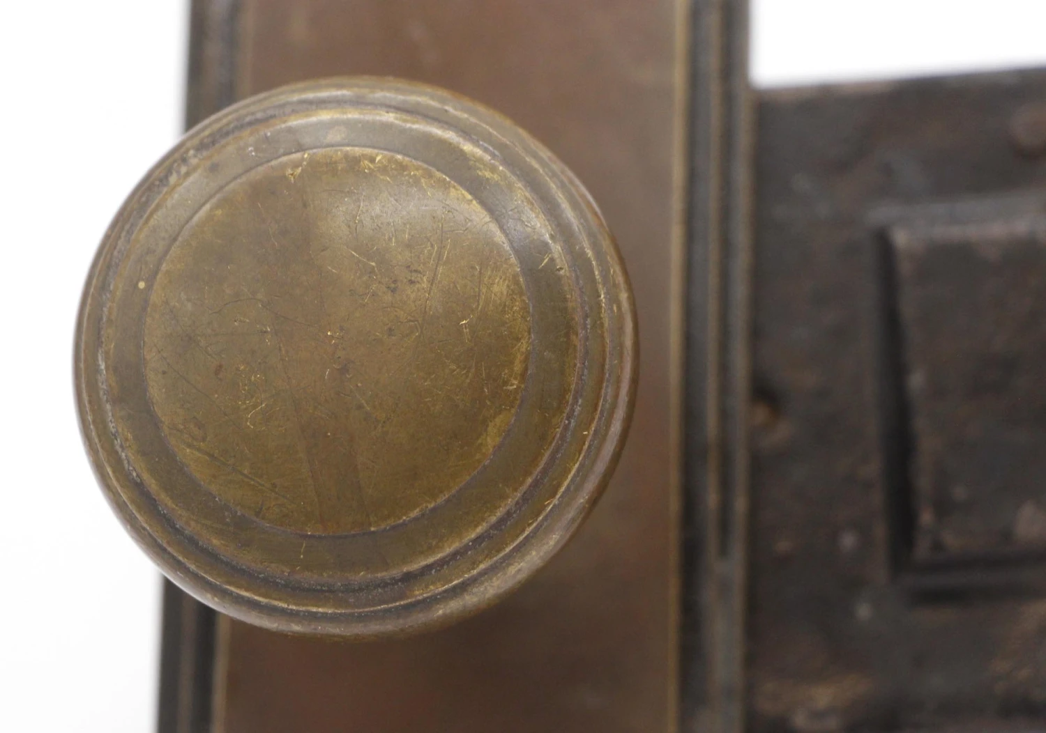 Philadelphia Civic Center Art Deco Bronze Door Knob Set 9 Philadelphia Civic Center Art Deco Bronze Door Knob Set - Image 7