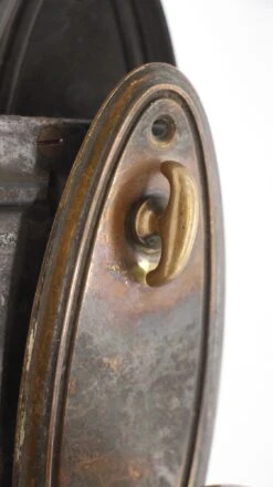 Vintage Classic Oval Plate Brass Entry Door Knob Set 19 Vintage Classic Oval Plate Brass Entry Door Knob Set -OGT Sale Store q287022 08