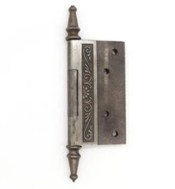 Antique 4.375 X 4.375 Victorian Cast Iron Steeple Tip Door Hinge 9 Antique 4.375 X 4.375 Victorian Cast Iron Steeple Tip Door Hinge -OGT Sale Store q287040 04
