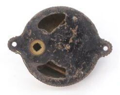 Antique Taylor’s Nickel Plated Brass & Cast Iron Crank Bell 9 Antique Taylor’s Nickel Plated Brass & Cast Iron Crank Bell -OGT Sale Store q287046 04