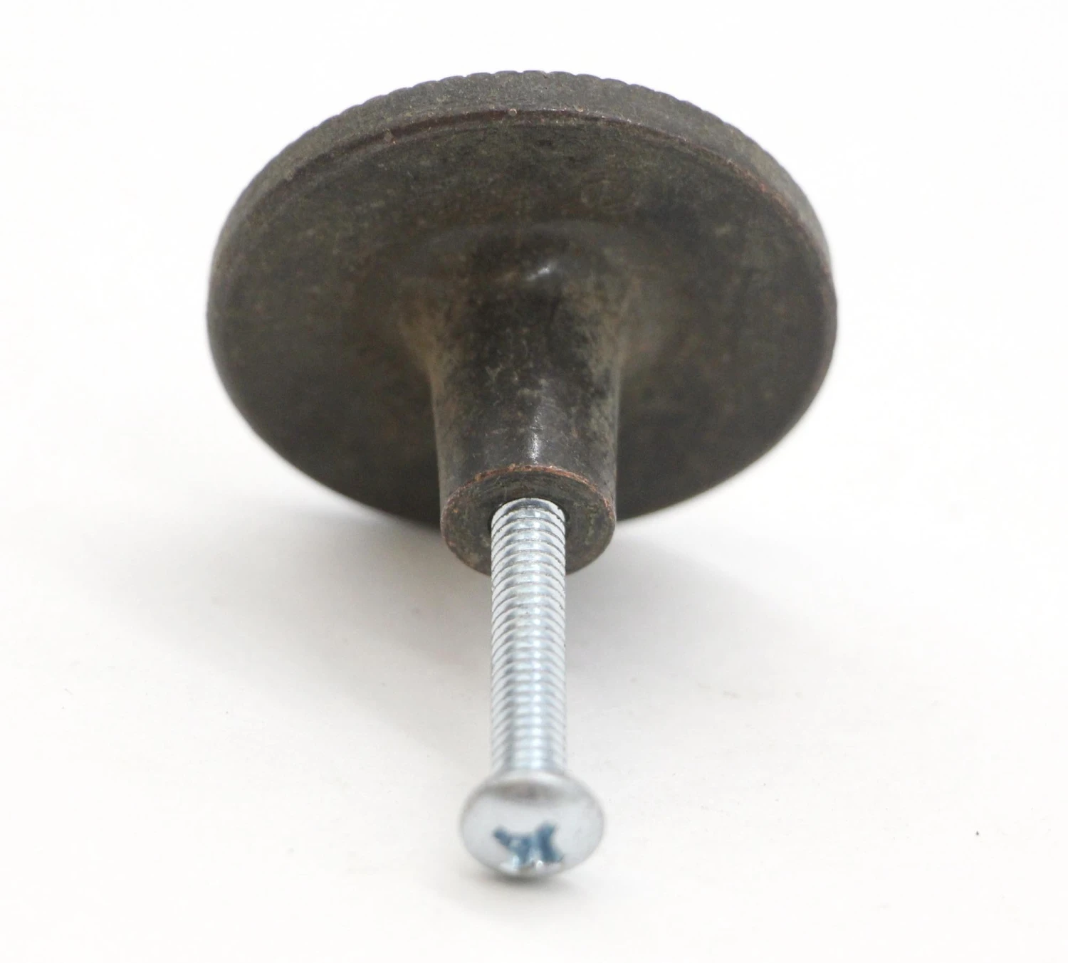 Pair Of Vintage 1.375 In. Concentric Brass Cabinet Drawer Knobs 8 Pair Of Vintage 1.375 In. Concentric Brass Cabinet Drawer Knobs - Image 6