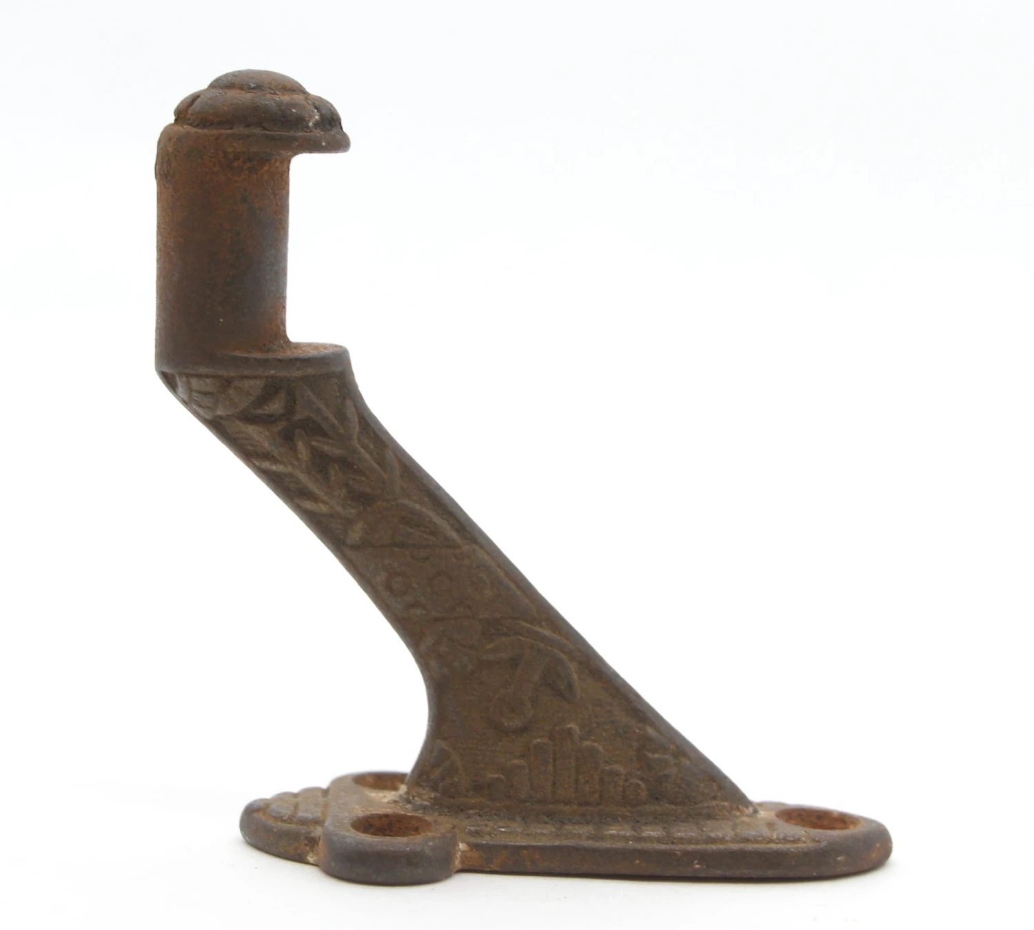 Pair Of Antique Cast Iron Aesthetic Handrail Brackets 6 Pair Of Antique Cast Iron Aesthetic Handrail Brackets - Image 4