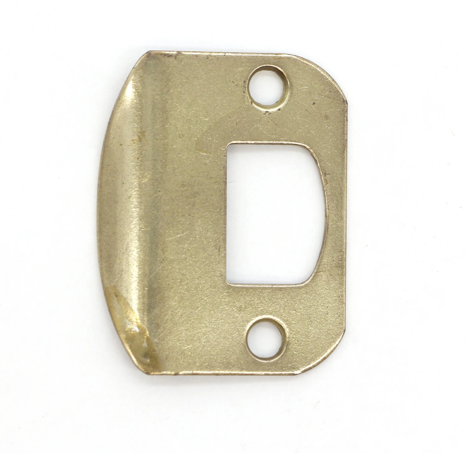 Brushed Brass Plated Steel Mortise Lock Adapter 8 Brushed Brass Plated Steel Mortise Lock Adapter - Image 6