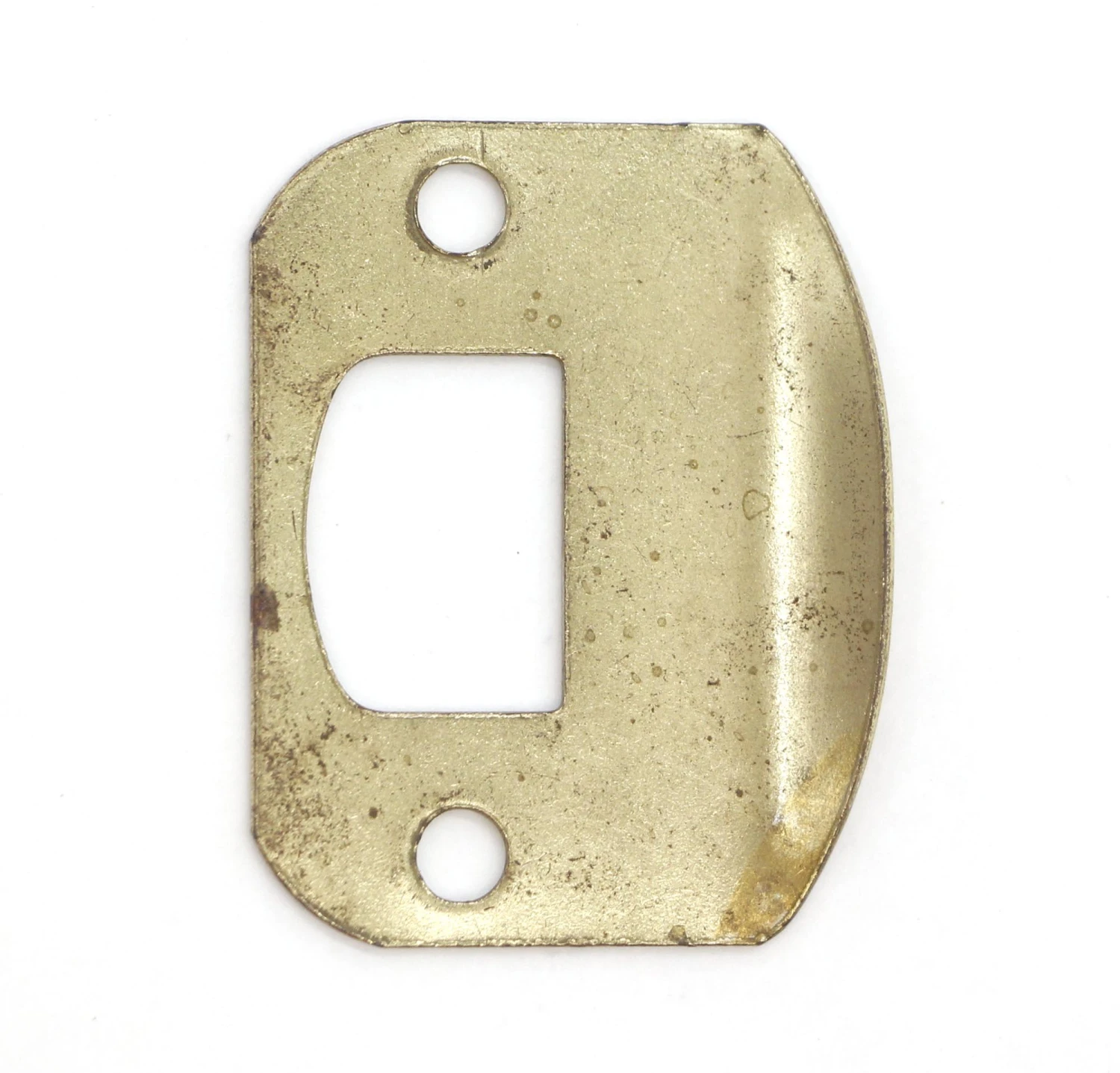 Brushed Brass Plated Steel Mortise Lock Adapter 9 Brushed Brass Plated Steel Mortise Lock Adapter - Image 7