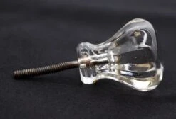 Vintage 1.375 In. Scallop Clear Glass Drawer Cabinet Knob 10 Vintage 1.375 In. Scallop Clear Glass Drawer Cabinet Knob -OGT Sale Store q287119 04
