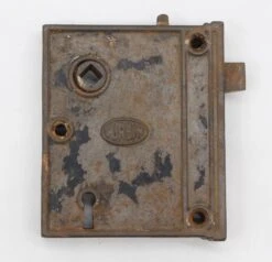 Antique Corbin Cast Iron Surface Mount Rim Door Lock -OGT Sale Store q287139 05