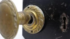 Vintage Brass Oval Deep Back Set Door Knob Set 29 Vintage Brass Oval Deep Back Set Door Knob Set -OGT Sale Store q287140 12