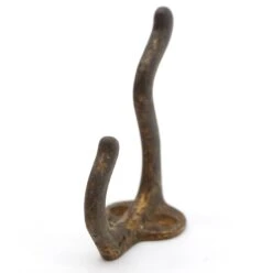 Antique Cast Iron Double Arm Wall Hook 10 Antique Cast Iron Double Arm Wall Hook -OGT Sale Store q287142 04