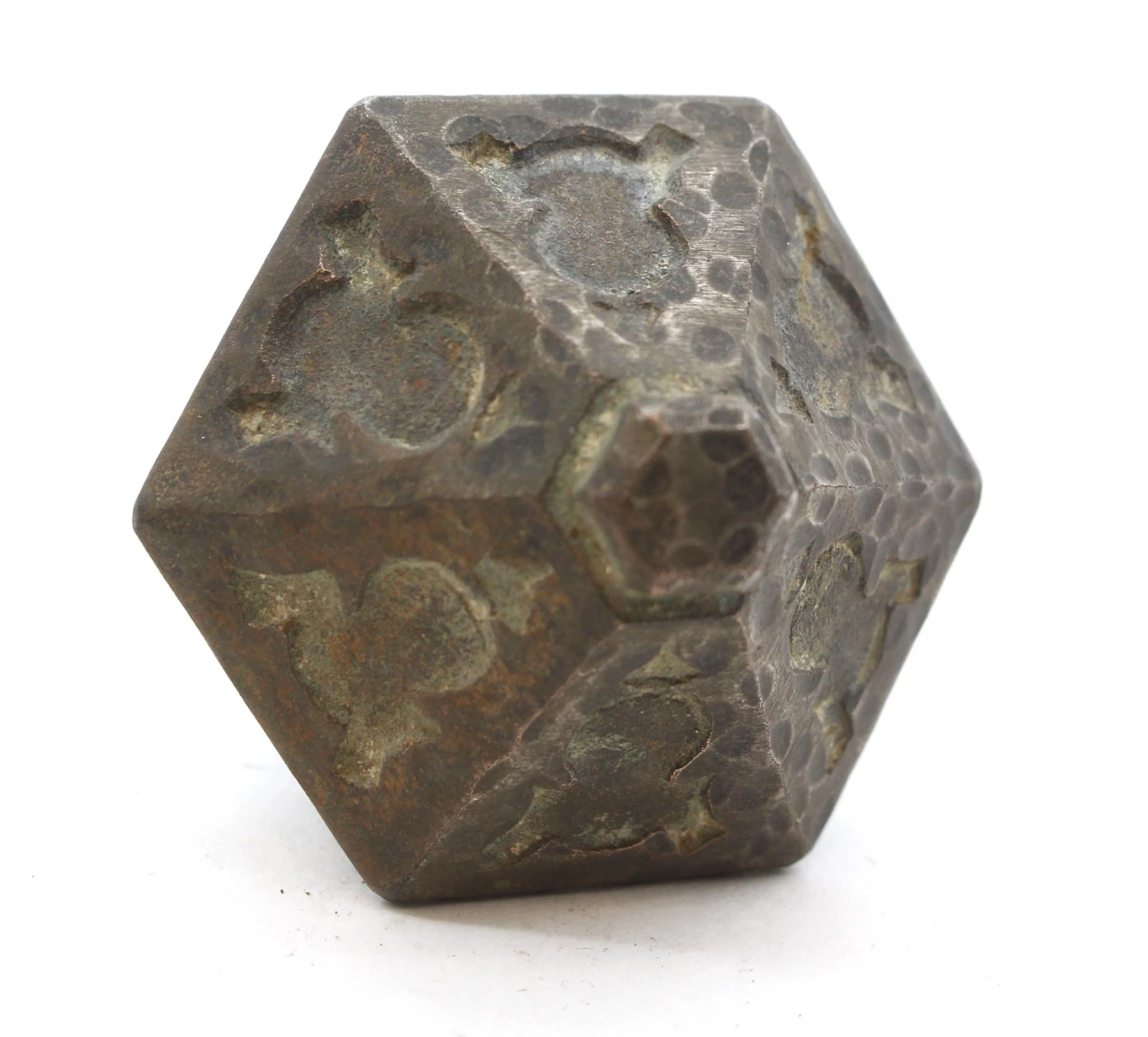 Antique Bronze Arts & Crafts Door Knob With Back Plate 7 Antique Bronze Arts & Crafts Door Knob With Back Plate - Image 5