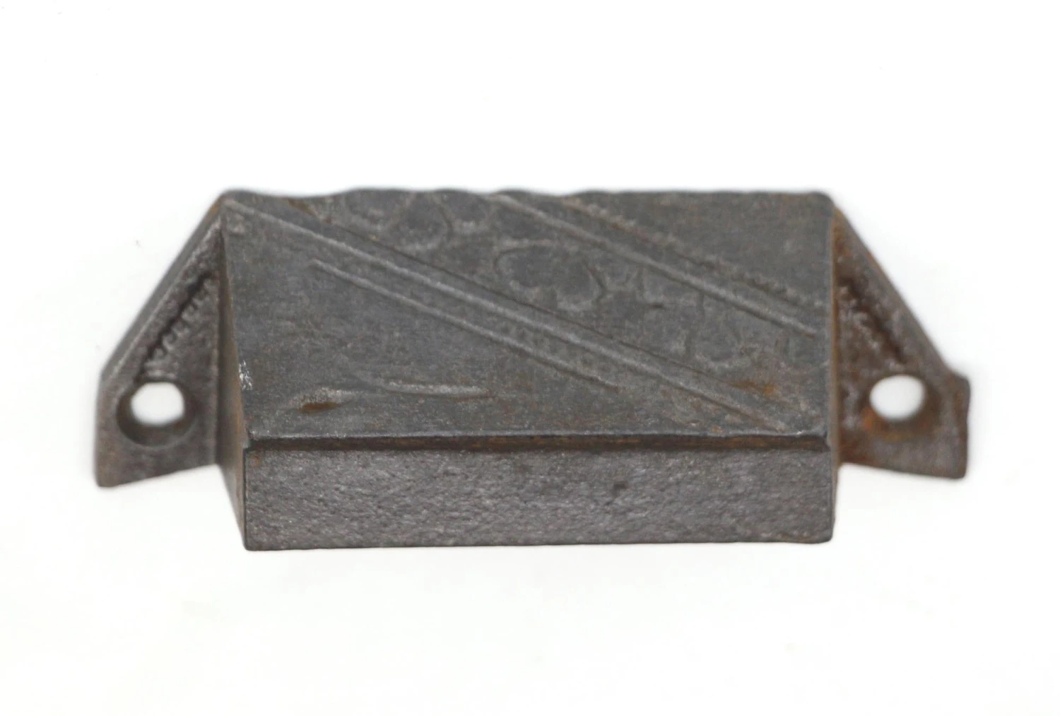 Pair Of Antique 2.75 In. Victorian Cast Iron Bin Pulls 6 Pair Of Antique 2.75 In. Victorian Cast Iron Bin Pulls - Image 4