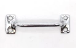 Pair Of Vintage 4 In. Chromed Brass Bridge Furniture Window Lift Pulls 11 Pair Of Vintage 4 In. Chromed Brass Bridge Furniture Window Lift Pulls -OGT Sale Store q287193 04