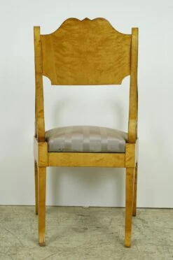 Antique Biedermeier Period Pair Of Maple Chairs 15 Antique Biedermeier Period Pair Of Maple Chairs -OGT Sale Store q287195 04