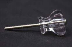 Pair Of Vintage 1.125 In. Glass Hexagon Drawer Cabinet Knobs 13 Pair Of Vintage 1.125 In. Glass Hexagon Drawer Cabinet Knobs -OGT Sale Store q287196 05