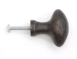 Pair Of Vintage Oval Dark Brass Cabinet Drawer Knobs -OGT Sale Store q287207 05