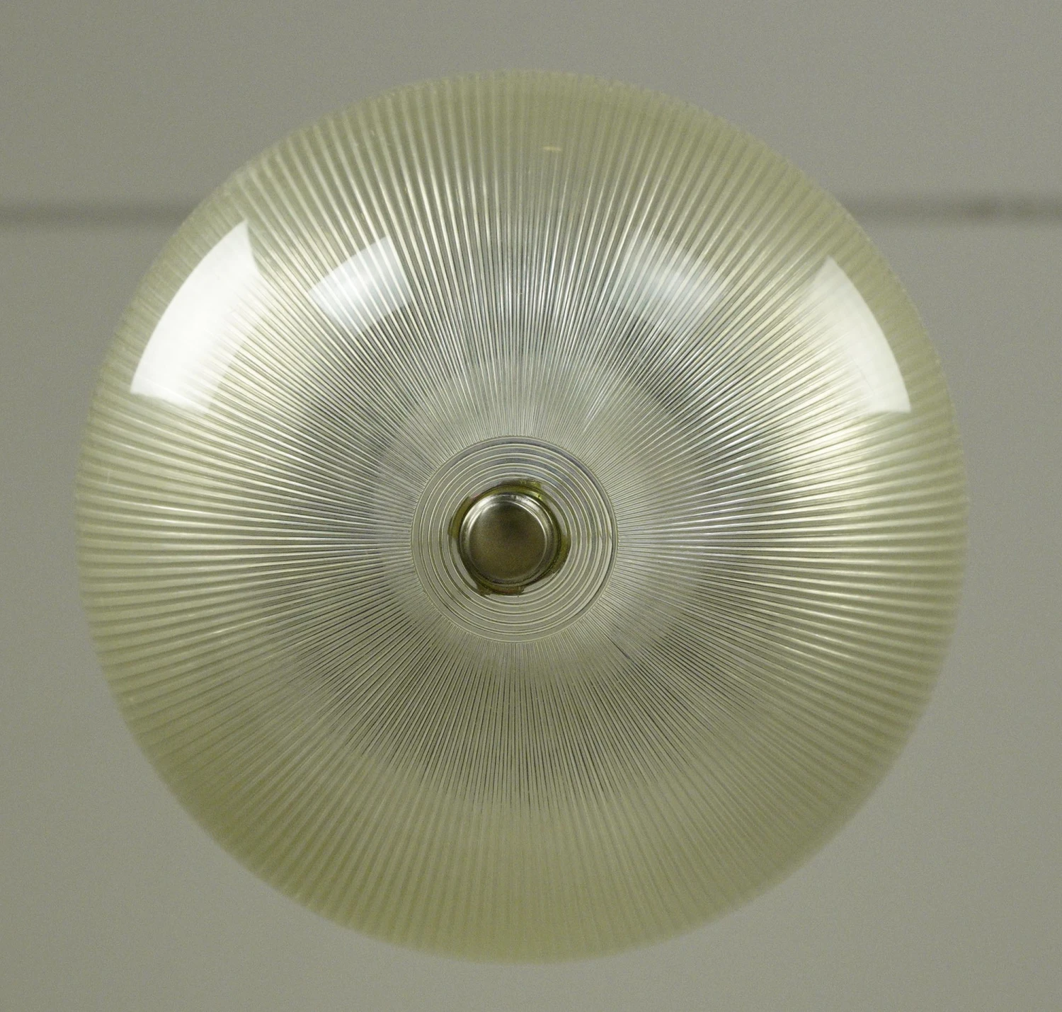 Restored 8 In. Holophane Style Semi Flush Mount Ceiling Light 8 Restored 8 In. Holophane Style Semi Flush Mount Ceiling Light - Image 6