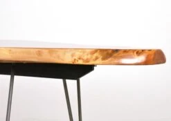 Handcrafted 55 In. Live Edge Mahogany Wafer Coffee Table 18 Handcrafted 55 In. Live Edge Mahogany Wafer Coffee Table -OGT Sale Store q287307 06