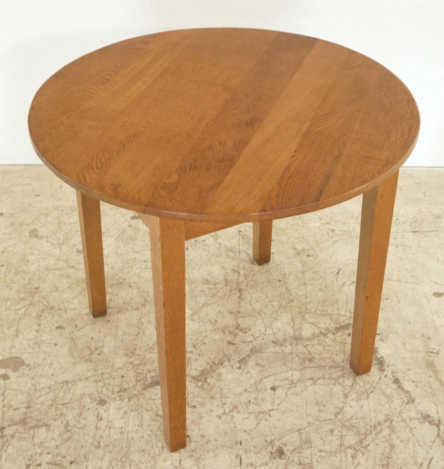 Vintage Medium Tone Wood Oak 3 Piece Dining Set 7 Vintage Medium Tone Wood Oak 3 Piece Dining Set - Image 5