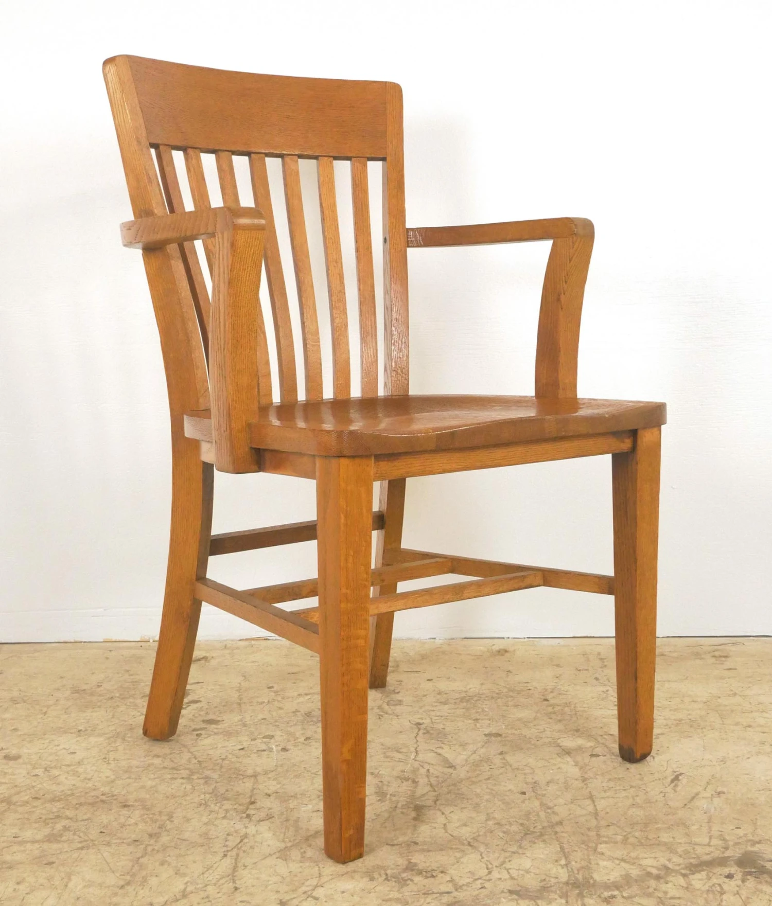 Vintage Medium Tone Wood Oak 3 Piece Dining Set 10 Vintage Medium Tone Wood Oak 3 Piece Dining Set - Image 8