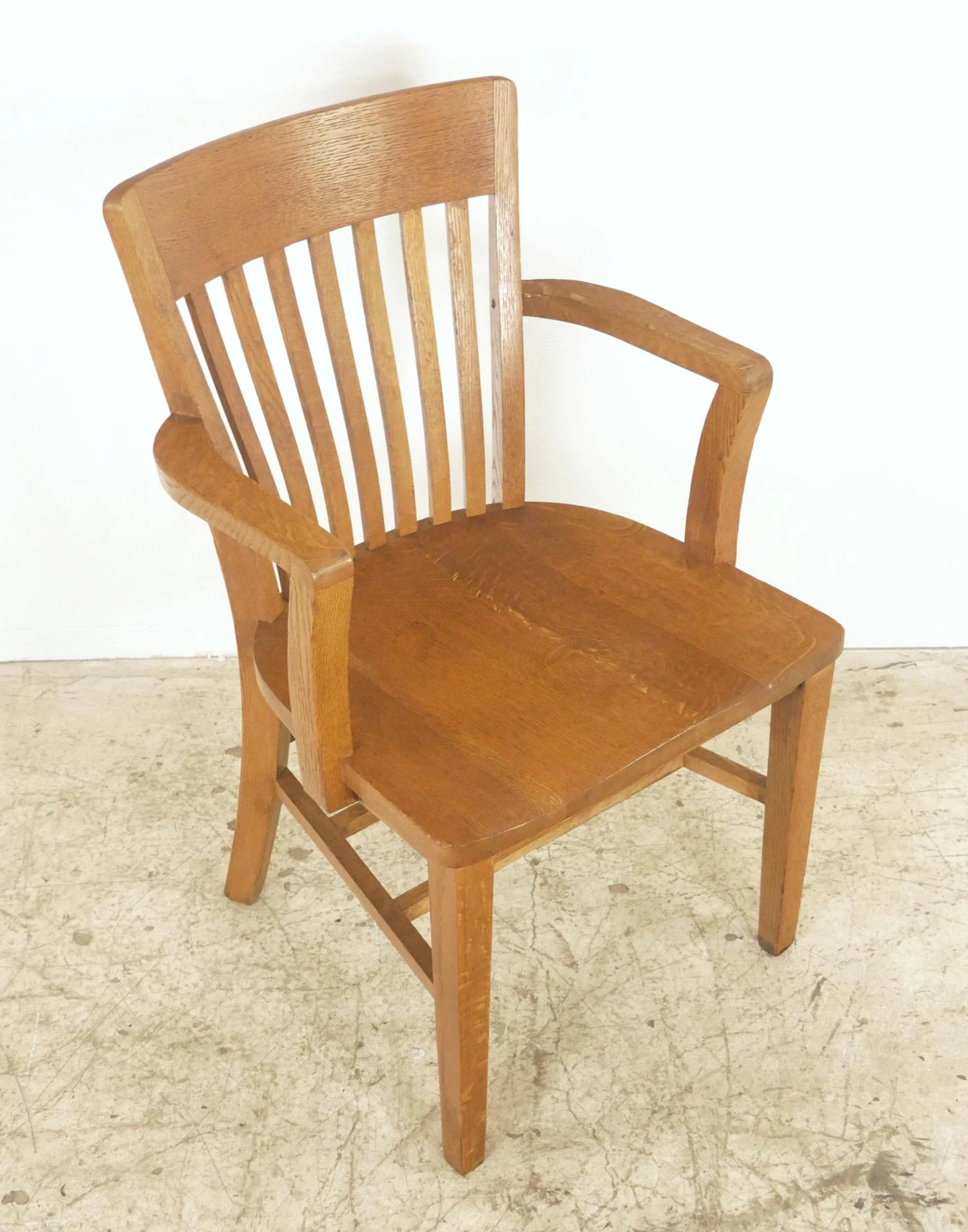 Vintage Medium Tone Wood Oak 3 Piece Dining Set 11 Vintage Medium Tone Wood Oak 3 Piece Dining Set - Image 9