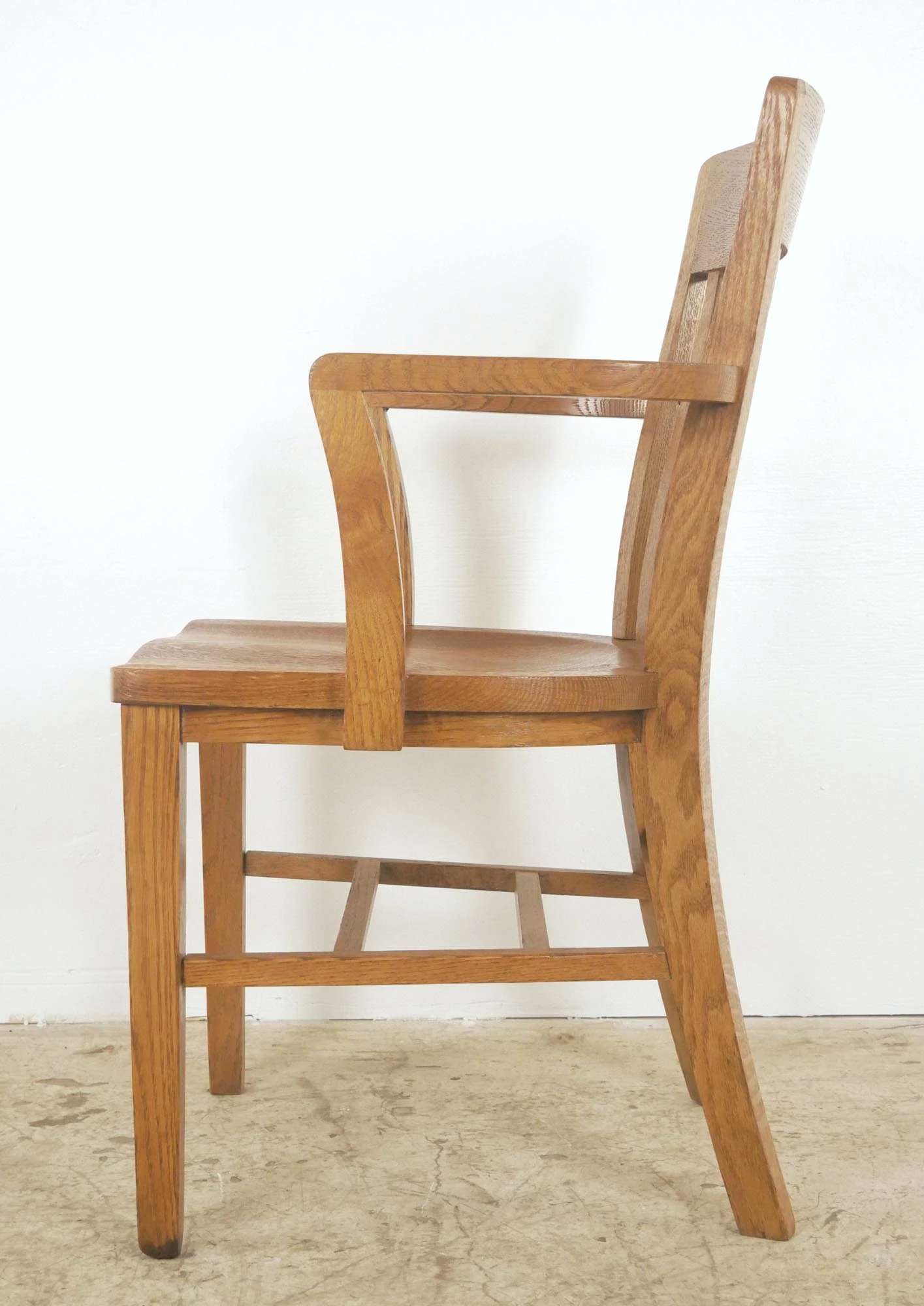 Vintage Medium Tone Wood Oak 3 Piece Dining Set 14 Vintage Medium Tone Wood Oak 3 Piece Dining Set - Image 12