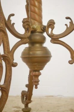 Victorian Brass 7 Arm Floor Candelabra Lamp -OGT Sale Store q287326 07