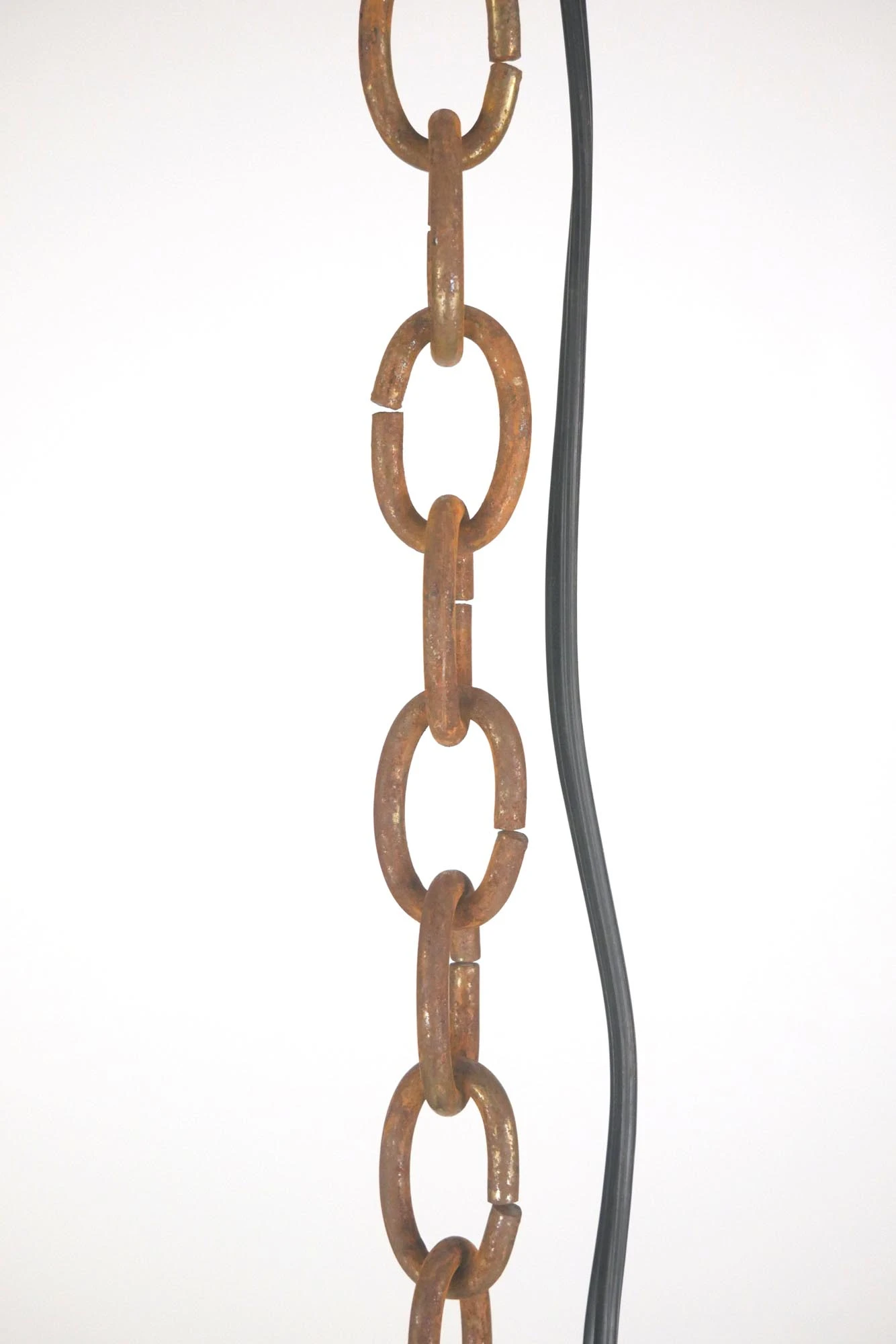 Reclaimed Wood Barrel Polished Brass Red Glass Pendant Light 10 Reclaimed Wood Barrel Polished Brass Red Glass Pendant Light - Image 8