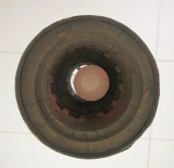 Reclaimed Wood Barrel Polished Brass Red Glass Pendant Light 22 Reclaimed Wood Barrel Polished Brass Red Glass Pendant Light -OGT Sale Store q287329 10