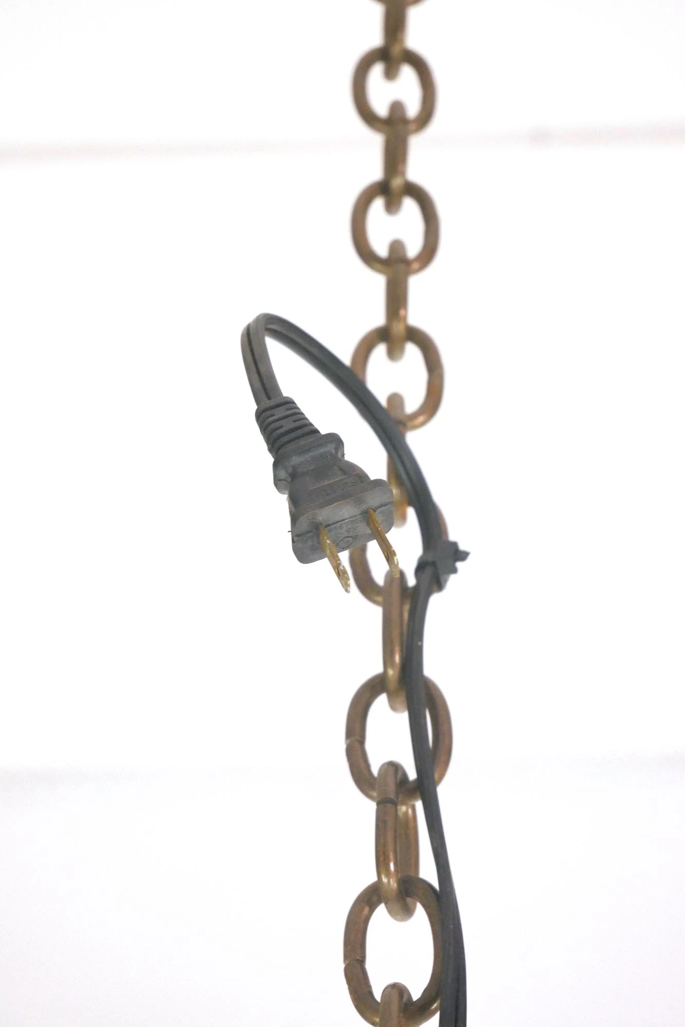 Reclaimed Wood Barrel Polished Brass Red Glass Pendant Light 13 Reclaimed Wood Barrel Polished Brass Red Glass Pendant Light - Image 11