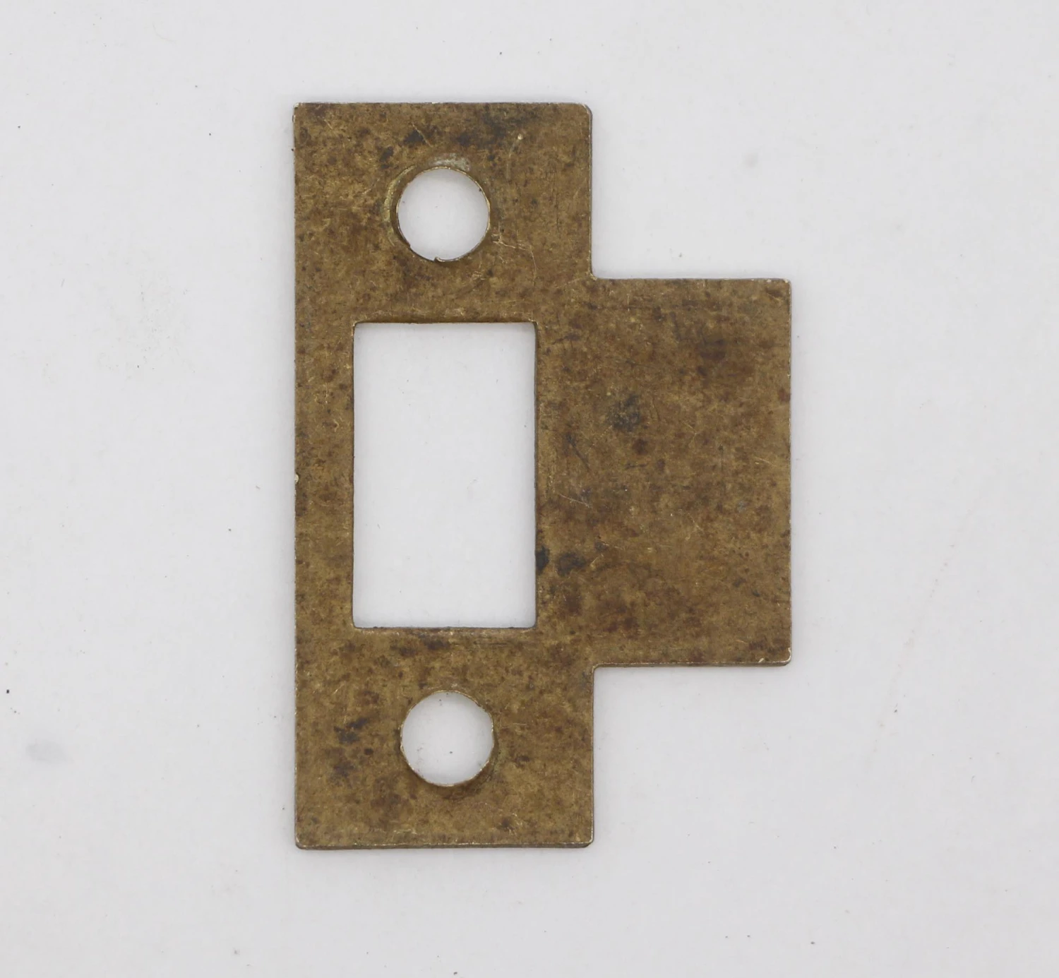 Antique Punted Glass Brass Passage Door Knob Set 10 Antique Punted Glass Brass Passage Door Knob Set - Image 8