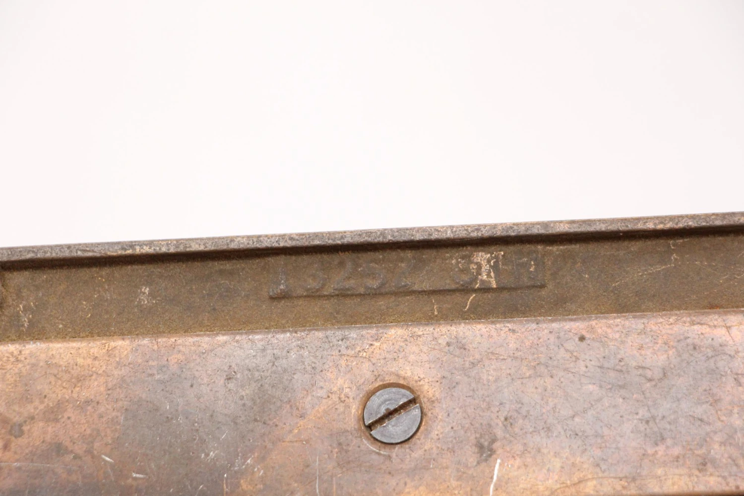 Vintage 7.5 In. Brass Plated Steel Spring Floor Door Bolt 8 Vintage 7.5 In. Brass Plated Steel Spring Floor Door Bolt - Image 6