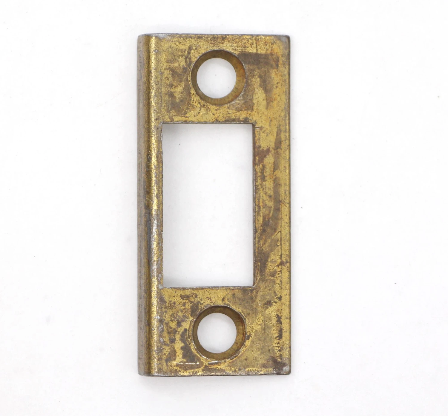 Vintage 7.5 In. Brass Plated Steel Spring Floor Door Bolt 9 Vintage 7.5 In. Brass Plated Steel Spring Floor Door Bolt - Image 7