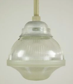 Industrial Factory Holophane Glass Globe Pendant Light -OGT Sale Store q287527 07